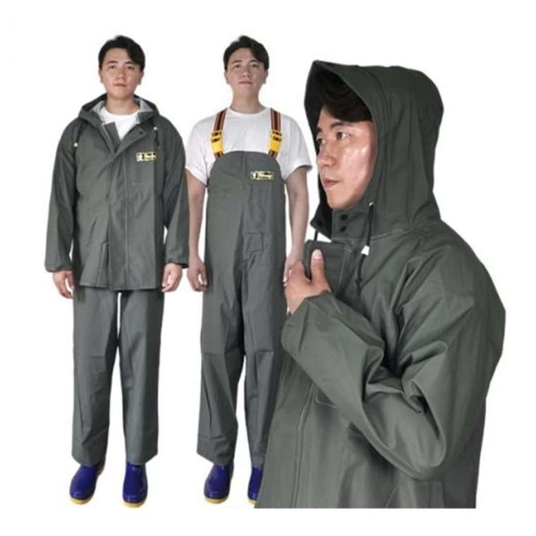 해상용 우의 상하 2XL 상하우의 선상우비 현장우비