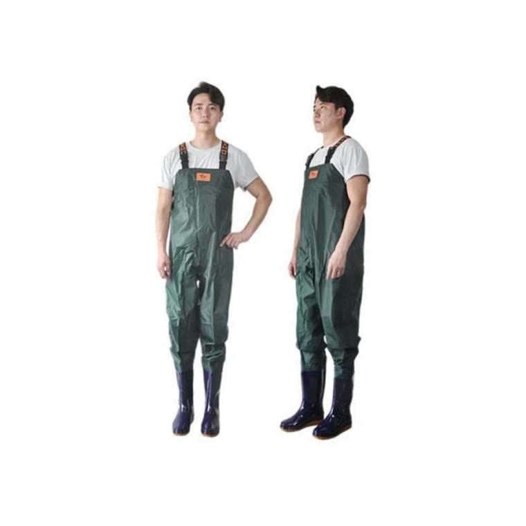 옥스퍼드 가슴장화 240mm 방수작업화 농사용장화 농사장화