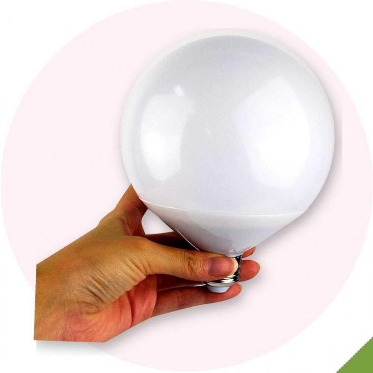 장수 LED 볼전구 E26 15W 숏넥 하트유통