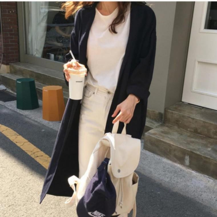 여성 가을 롱 봄 셔츠 면 긴팔 남방 드레스 오버핏 카라 기장 원피스