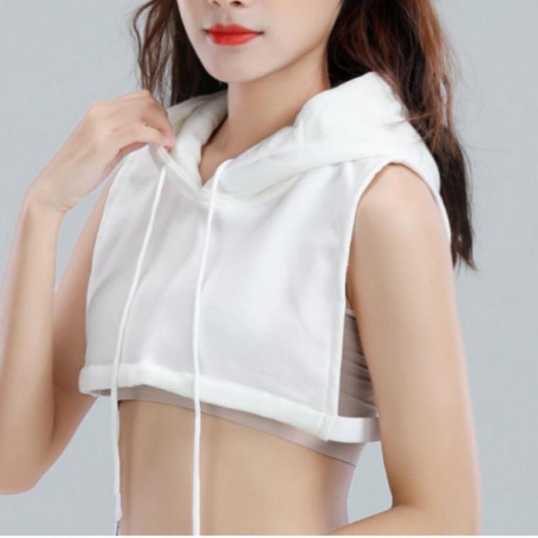 목토시 후드 레이어드 후드티 페이크 넥워머 목티 넥케이프 넥카라 레이어드티 워머