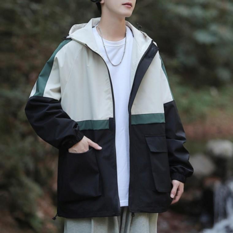 바람막이점퍼 후드 간절기 남녀공용 바람막이 점퍼 집업자켓 아웃도어 집업 등산자켓 자켓