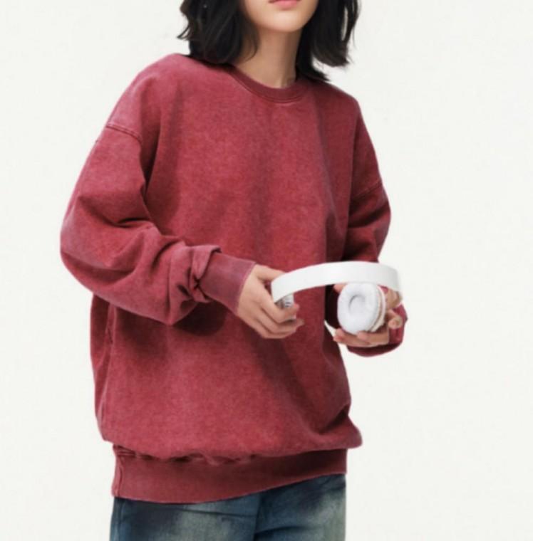 무지 커플 피그먼트 남녀공용 티셔츠 맨투맨 가을 워싱 봄 피그먼트티 워싱맨투맨 오버핏