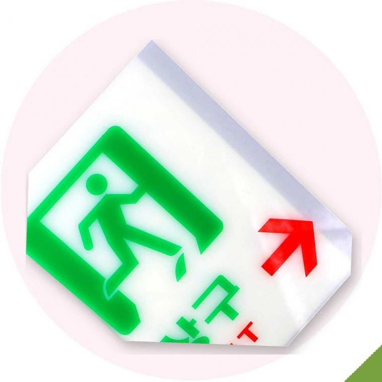 축광 비상구 안내 표지판 하트유통