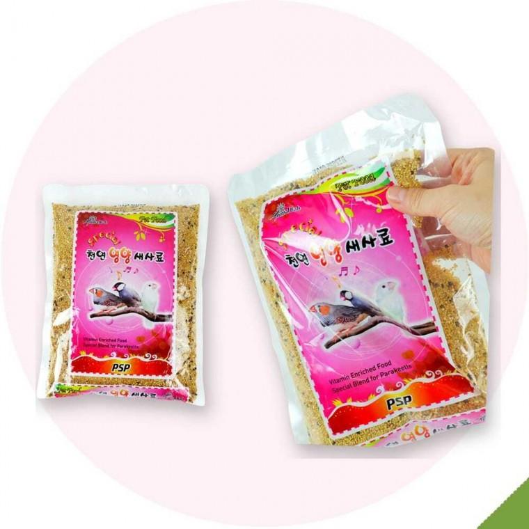 전연령 반려조  영양 사료 600g 하트유통