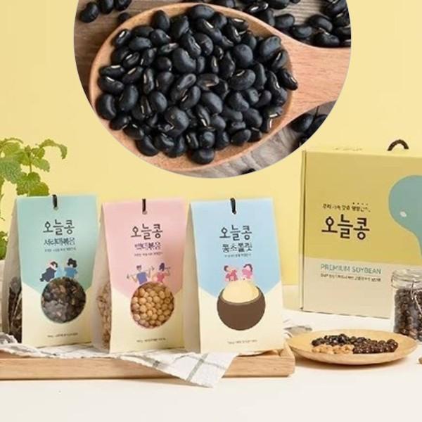 DMZ드림푸드 오늘콩세트 서리태 백태 180g 콩초콜릿 150g