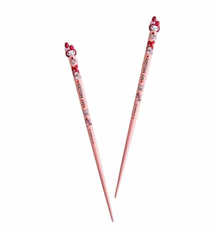 혀니추천 마이멜로디 마스코트 나무젓가락 21cm 고급젓가락