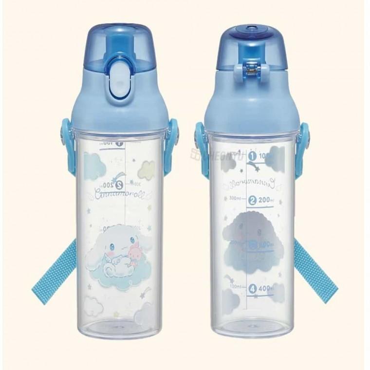 혀니추천 시나모롤 원터치 클리어 눈금 보틀 480ml 투명보틀