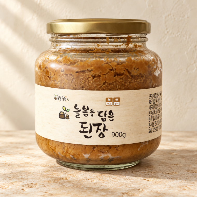 산청 국내산 전통 재래 집된장 900g