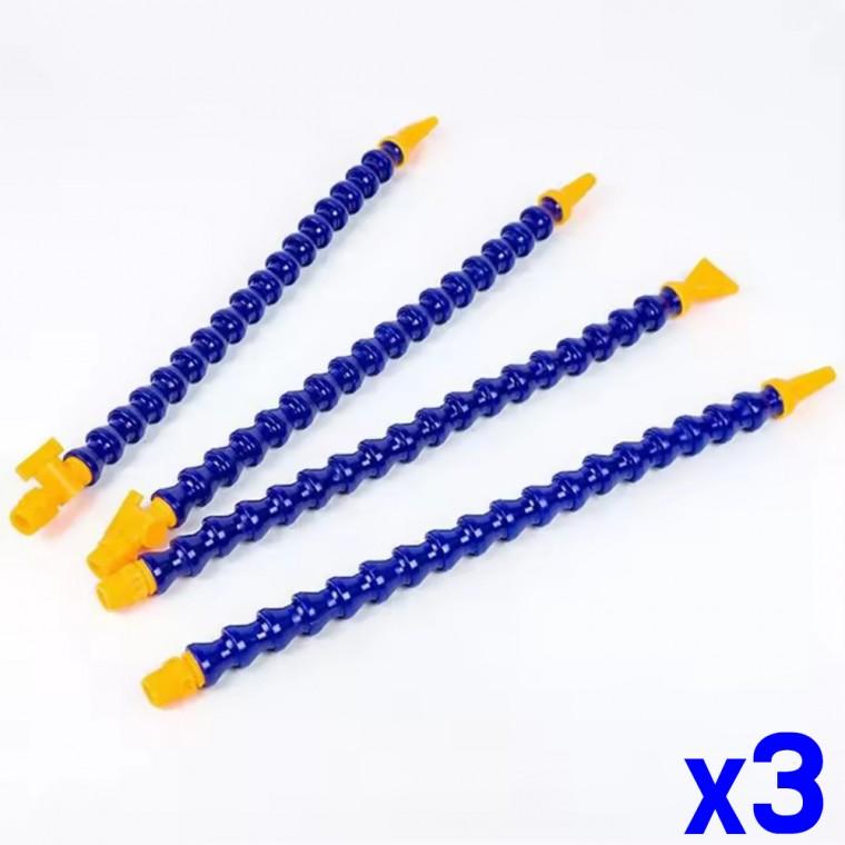 사출절삭유 자바라 호스 1/2 600mm x3개