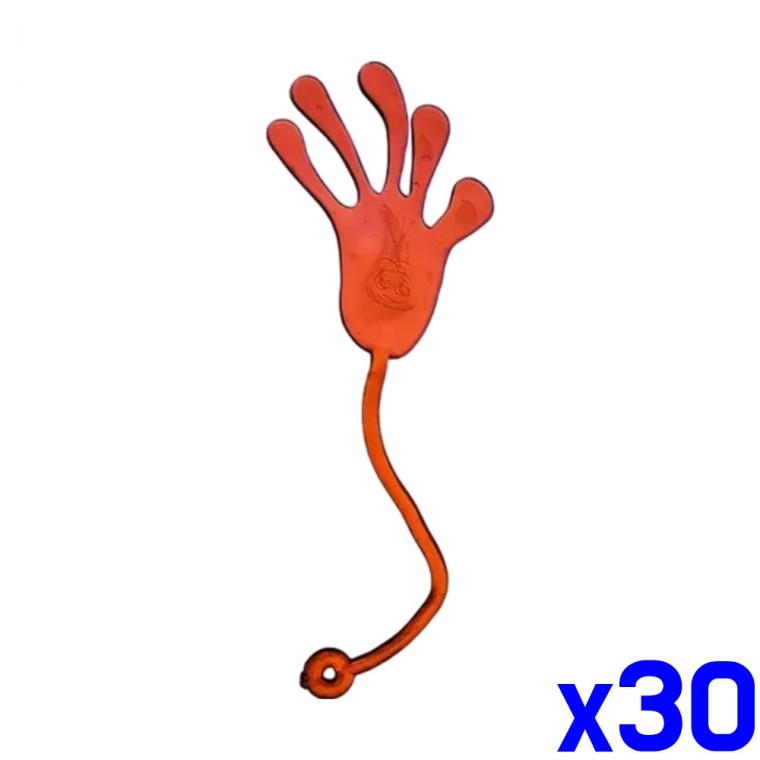 끈끈이 손바닥 늘어나는 찐득이 놀이 소품 x30개