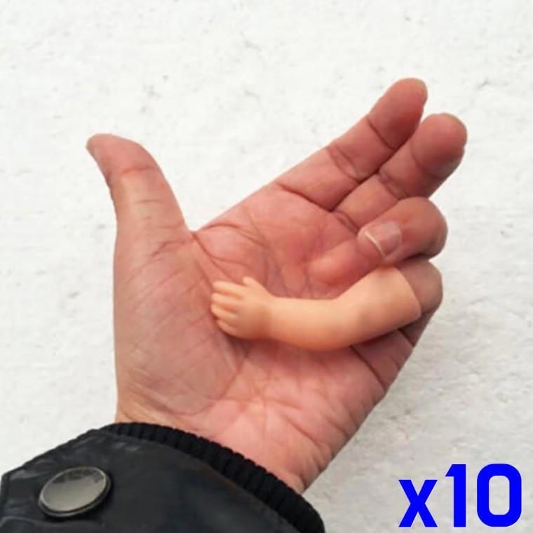 미니 손 마술 도구 동전 트릭 소품 x10개