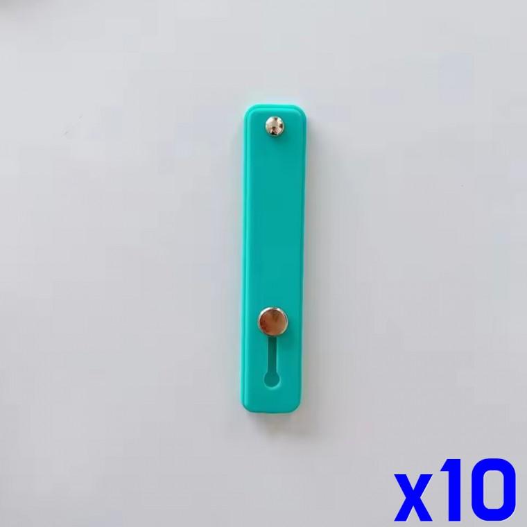 휴대폰 핑거 그립 밴드 부착식 손잡이 x10개