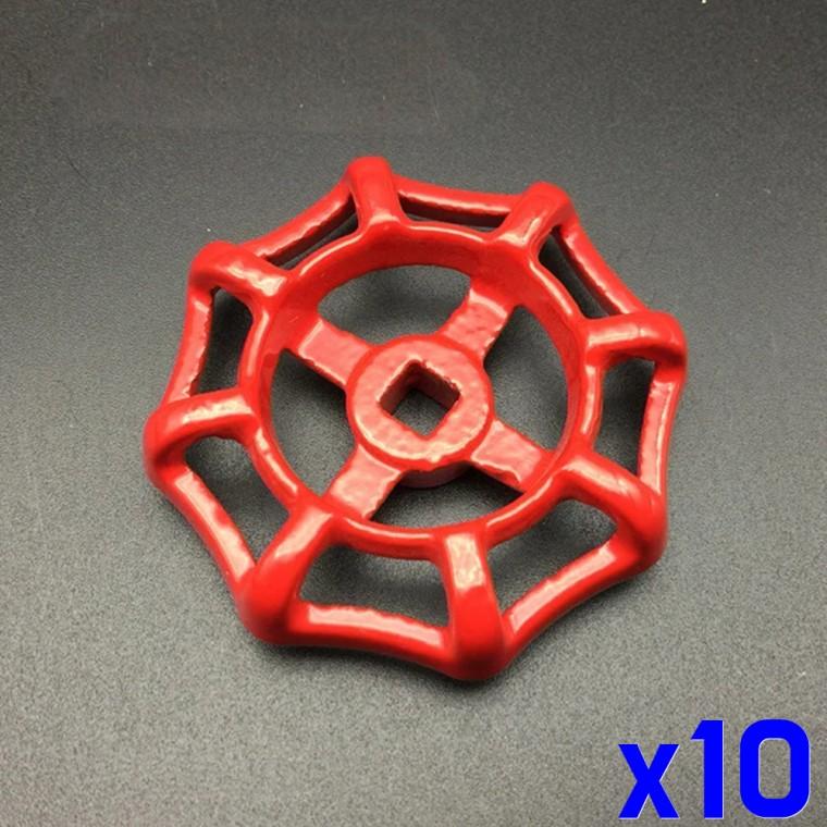 밸브 핸들 교체용 소화전 손잡이 6cm 6mm x10개