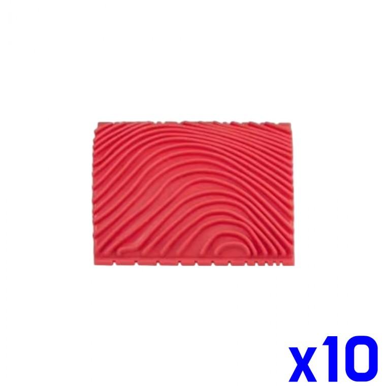 목재 그레인 브러시 나뭇결 셀프 페인팅 툴 S x10개