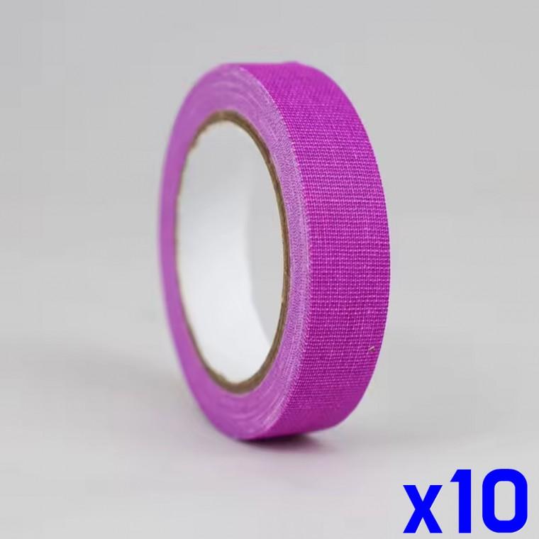 UV 형광 면테이프 무대 라인표시 15mm 5m x10개