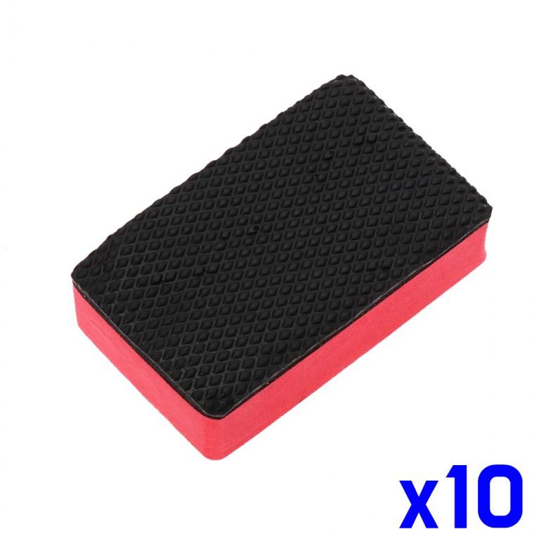 세차 청소 스펀지 자동차 세정 패드 x10개