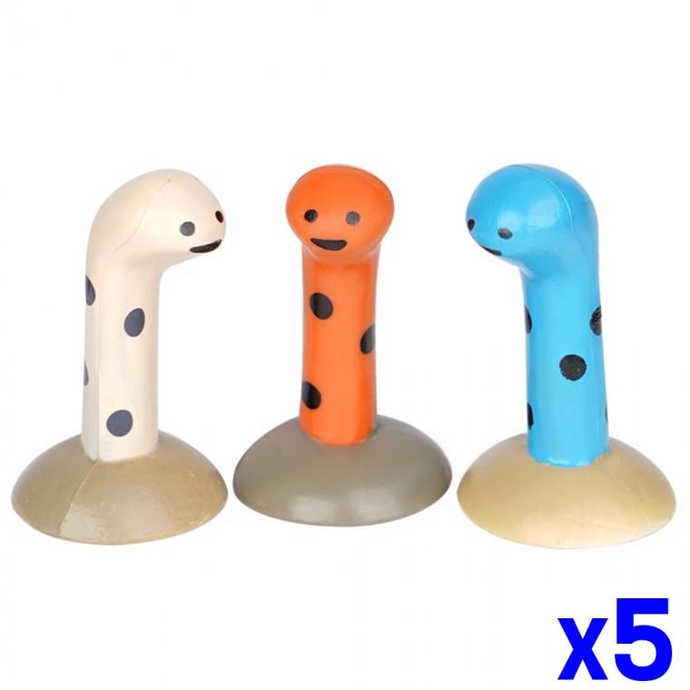 수족관 정원장어 모형 어항 장식 3개 세트 x5개