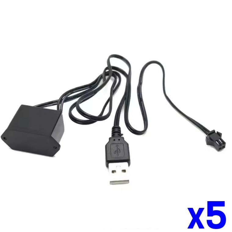 EL 커넥터(중계 접속용 커넥터) USB x5개
