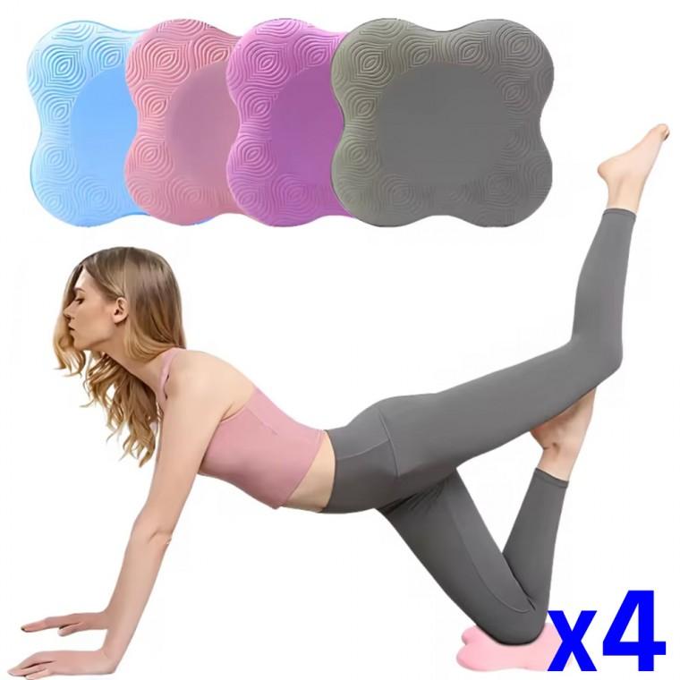 요가 무릎 팔꿈치 패드 쿠션 홈트 보조 x4개
