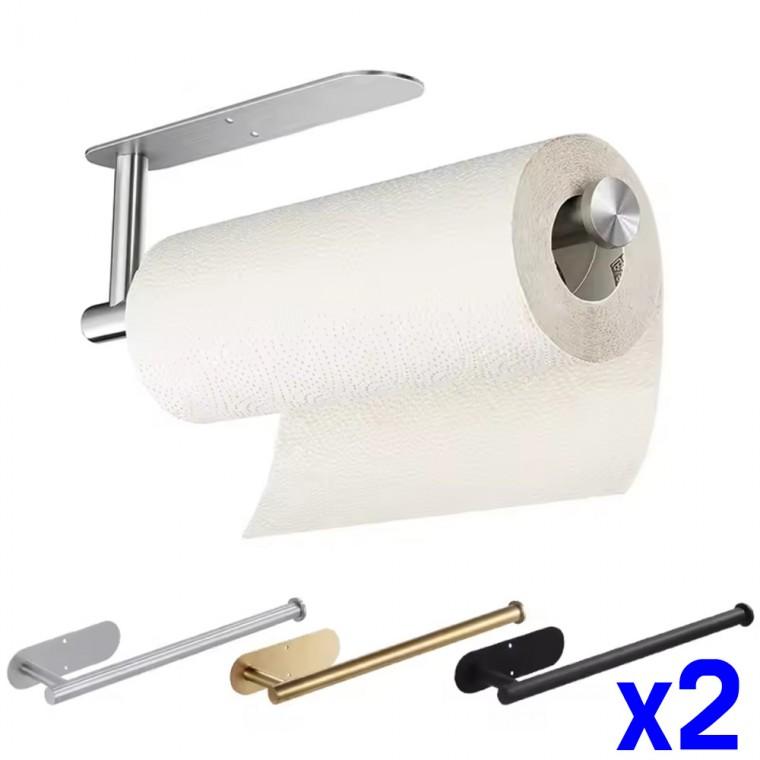 스텐 키친타올 홀더 접착식 걸이 32cm x2개