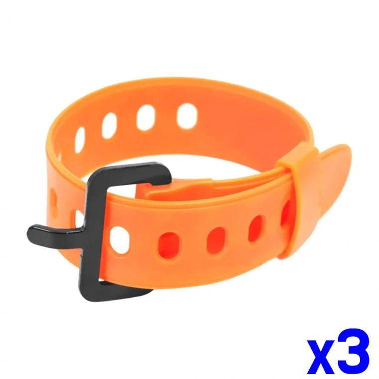 찍찍이 스트랩 캠핑 장비 고정 벨트 30cm x3개