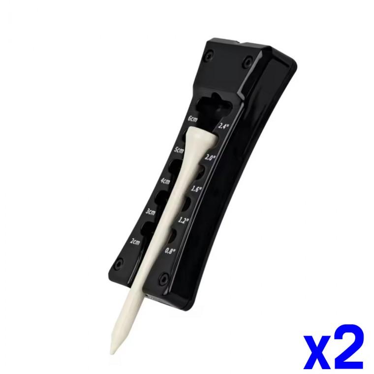 골프 티 홀더 3in1 높이조절 디봇툴 x2개