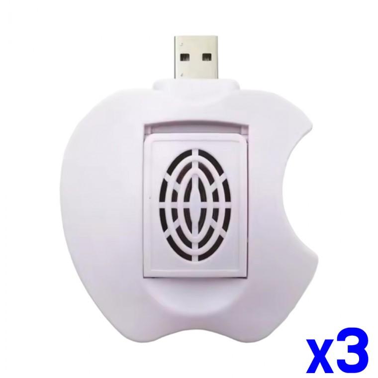 USB 모기 매트 훈증기 차량용 휴대용 x3개