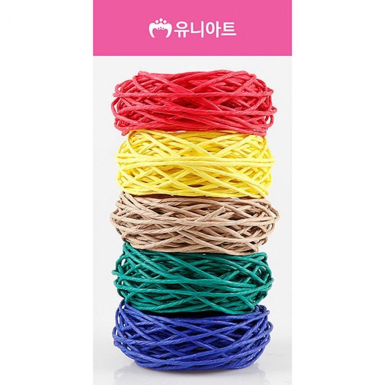 유니아트 (지끈) 칼라지끈 5색 혼합 A