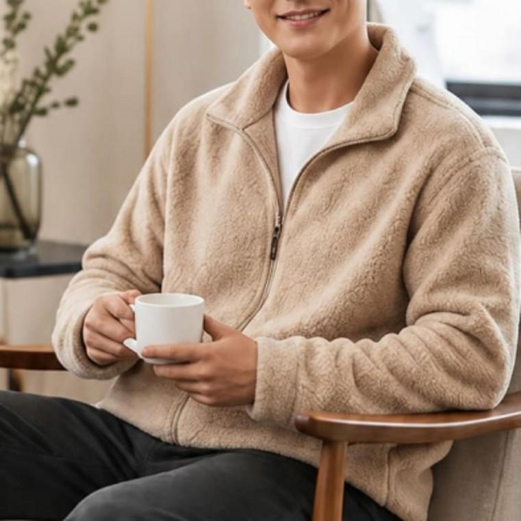 남녀공용 겨울 뽀글이 재킷 후리스 집업 플리스 자켓