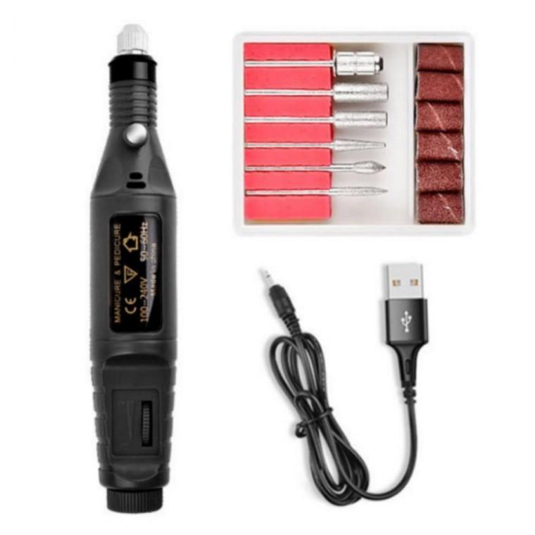 USB 핸드 그라인더 손톱 관리 네일케어 연마기 조각기