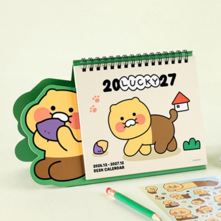 2027년 춘식이 탁상용 귀여운 캐릭터 달력 캘린더