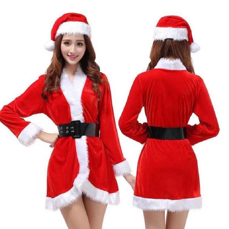 여성 산타복 세트 산타복코스프레 크리스마스옷 크리스마스복장