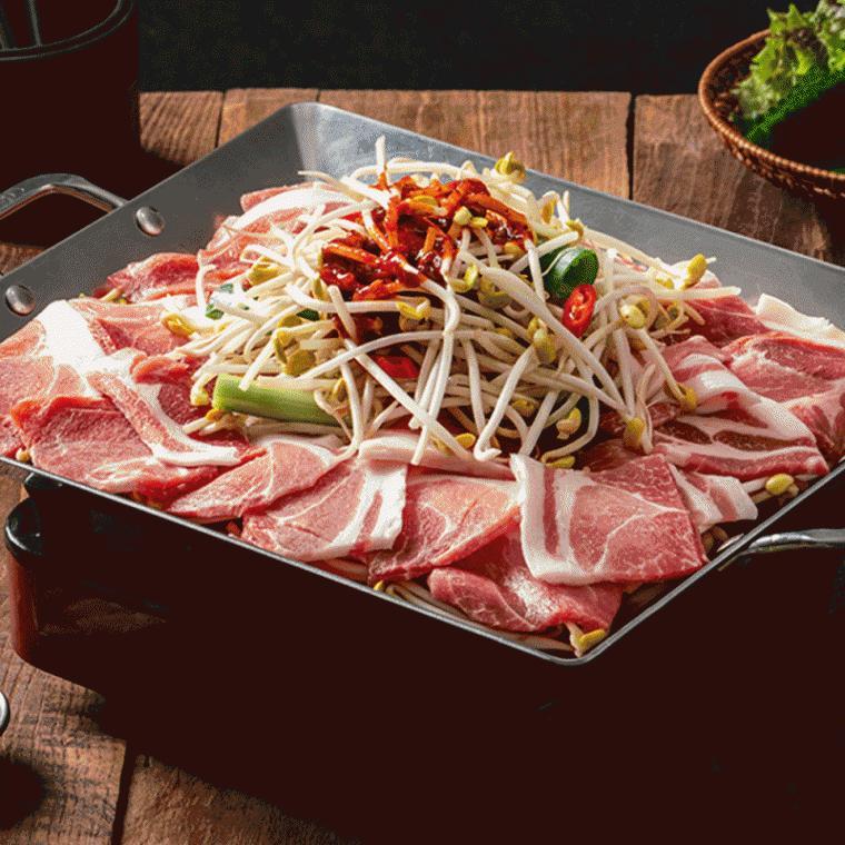 콩나물 돼지 불고기 콩불 600g*2팩 bean bulgogi