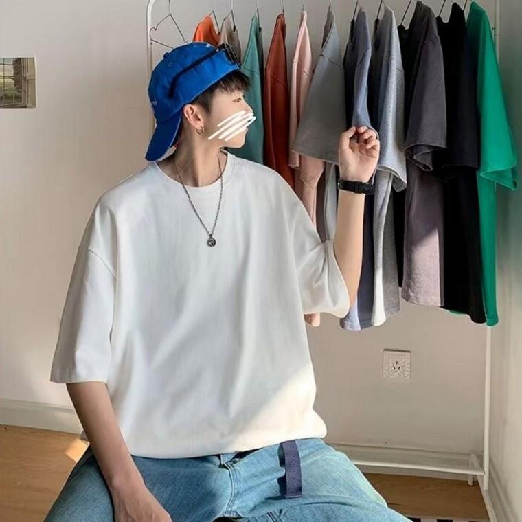 무지 루즈핏티셔츠 티셔츠 이너티셔츠 베이직 기본티