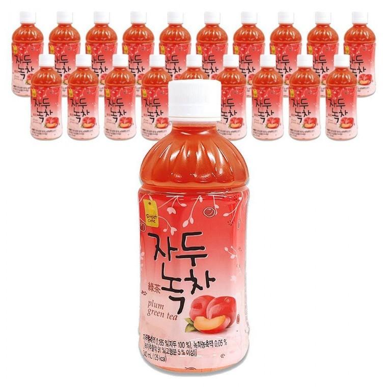 웰그린 자두녹차 340mlx20PET