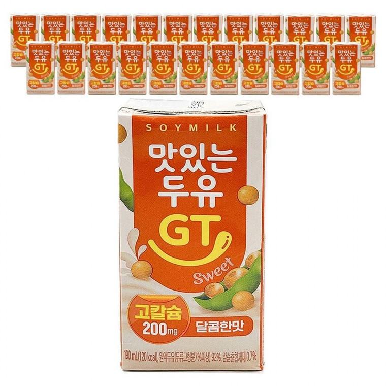 남양유업 맛있는두유 GT 달콤한맛 190mlx24팩