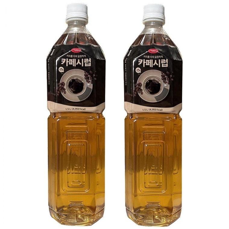 푸드웰 카페시럽 1.5Lx2개