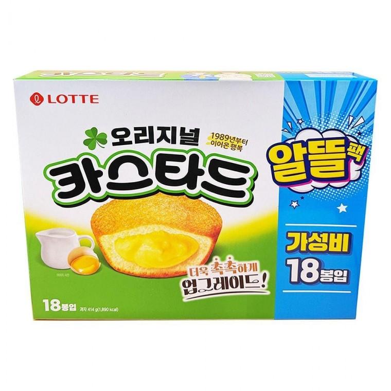 카스타드 오리지널 대용량 알뜰팩 414gx1개