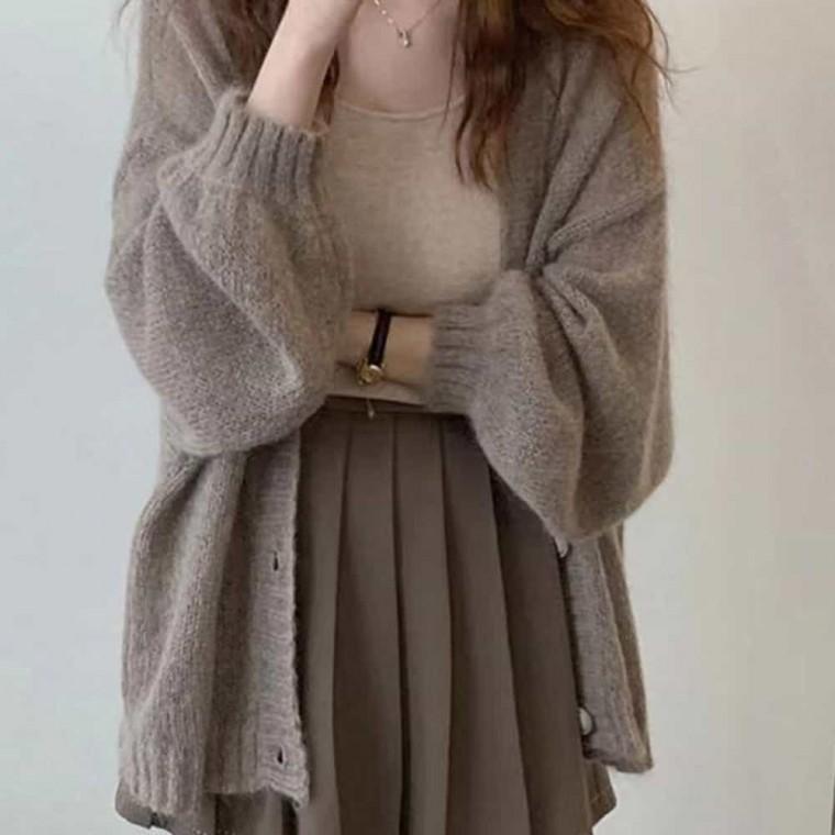 경량가디건 20대가디건 여성가디건 겨울가디건