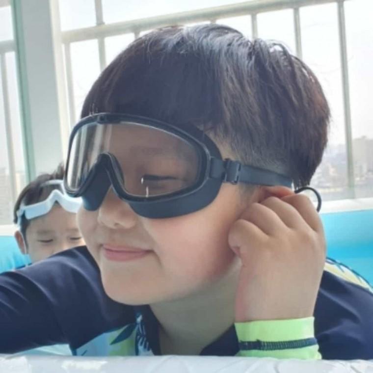 귀마개 스노쿨링물안경 블랙 스노쿨링고글 스노클안경 스노클수경