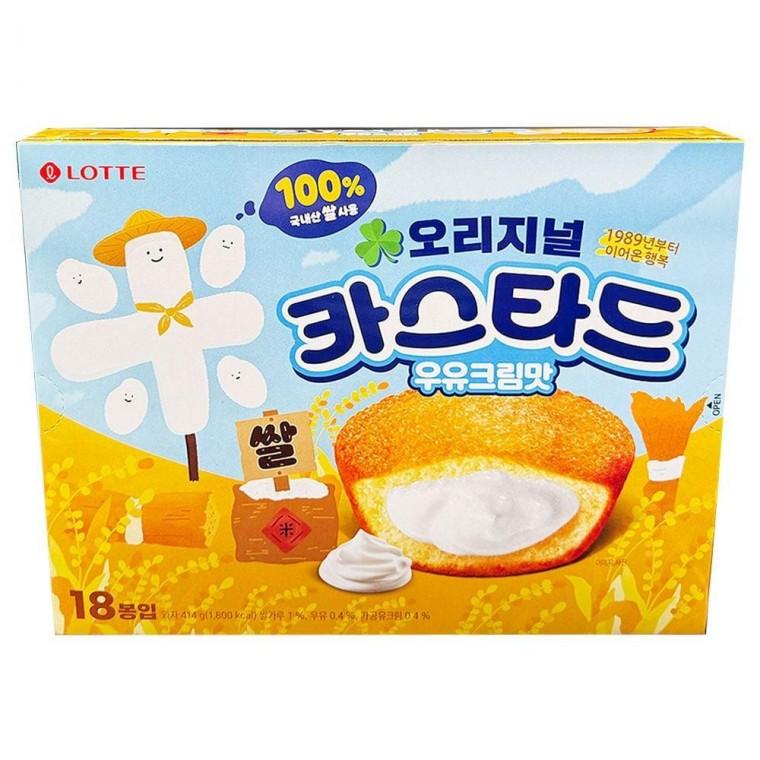 쌀 카스타드 우유크림맛 414gx1개