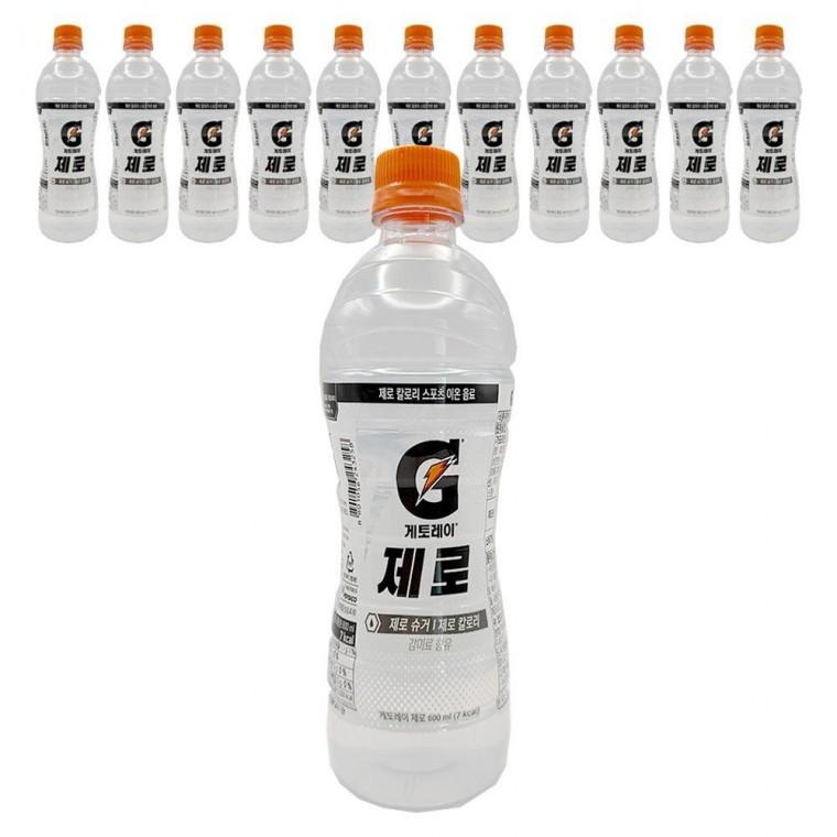 게토레이 제로 600mlx12PET