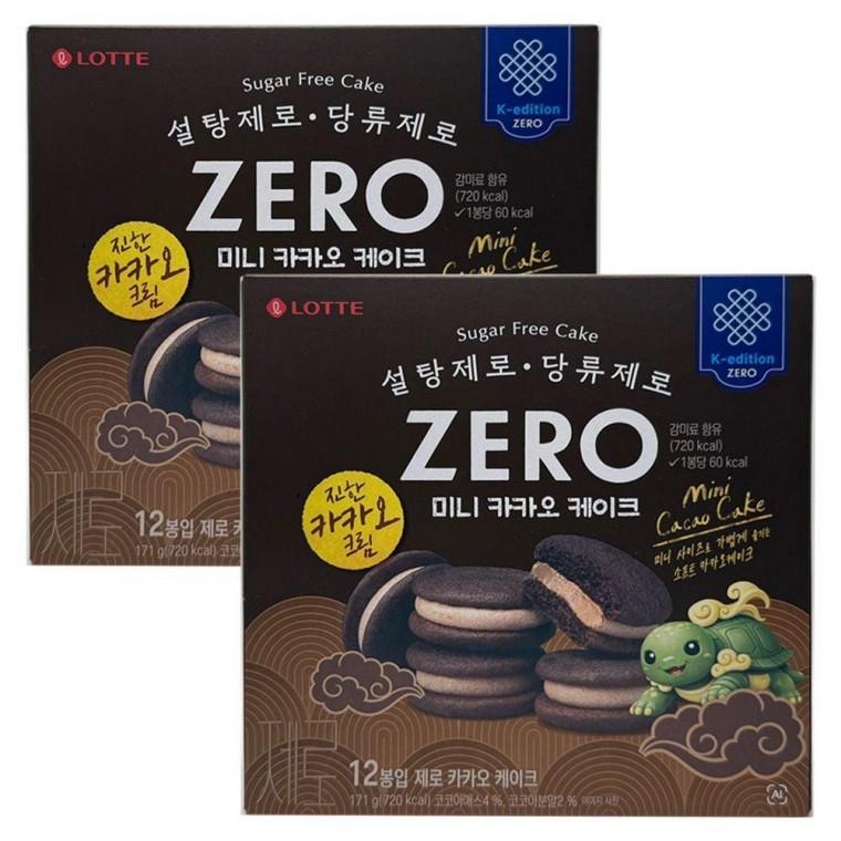 제로 카카오케이크 171g 2개