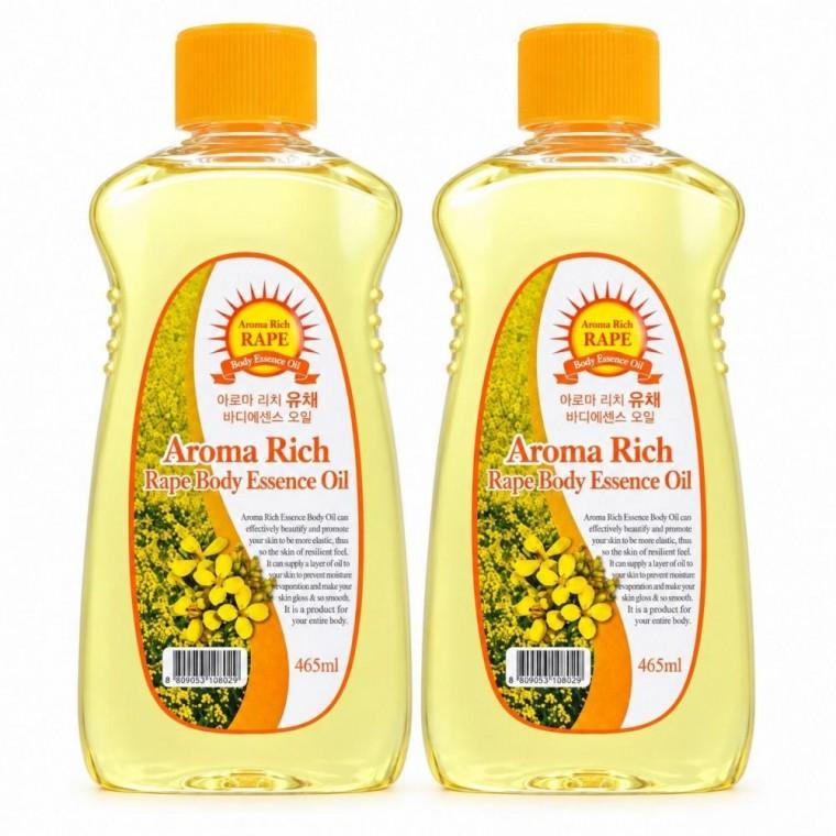 (1+1)아로마리치 유채 바디에센스 오일 465ml