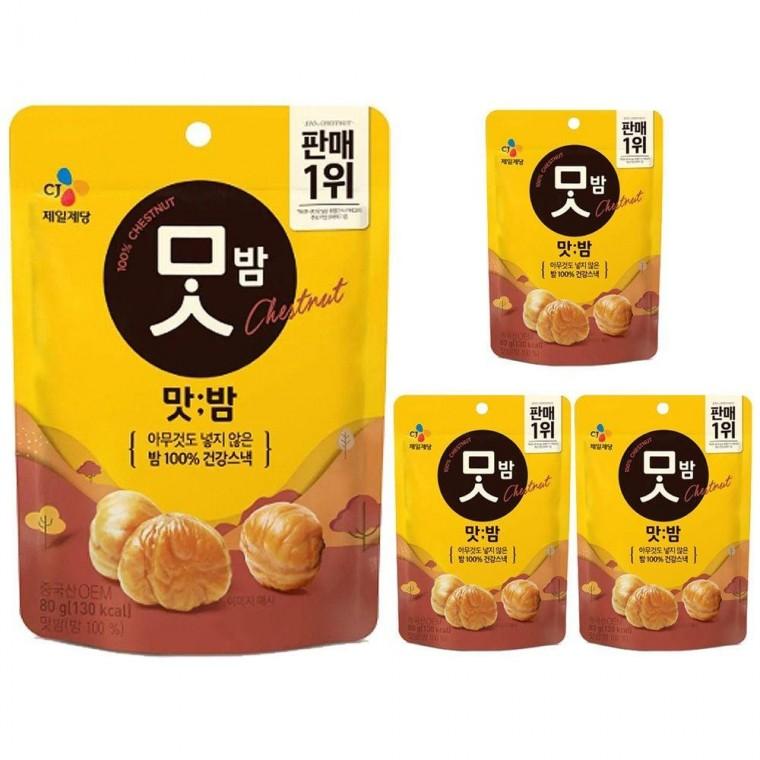 CJ 맛밤 80gx4입