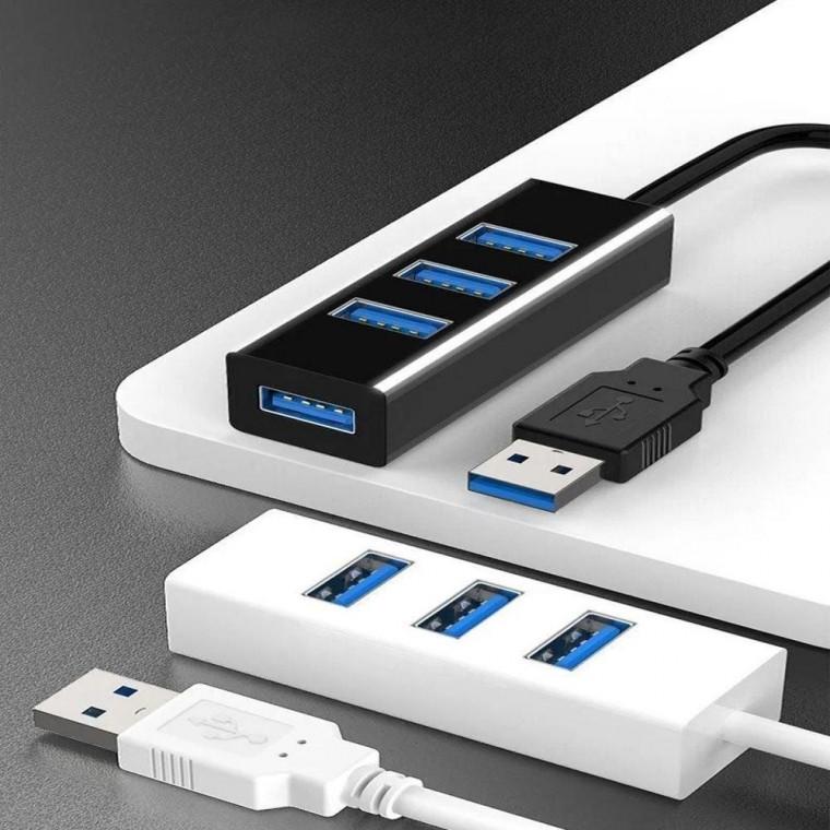 2컬러 고속전송 4포트 멀티 3.0 USB 허브 1.2M