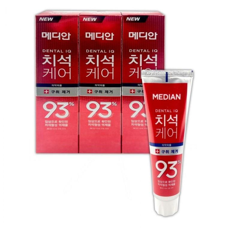메디안 치석 구취 치약 120g 3P