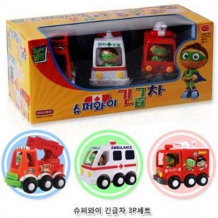 유아용품 슈퍼와이 긴급차