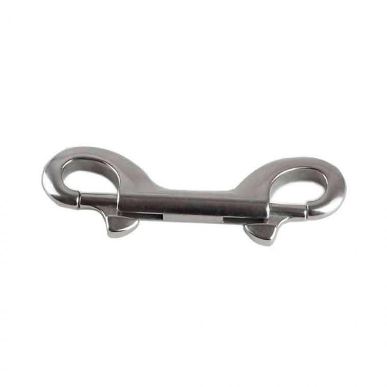 더블 헤드 후크 하네스 아웃도어 래치 잠금 고리 90mm